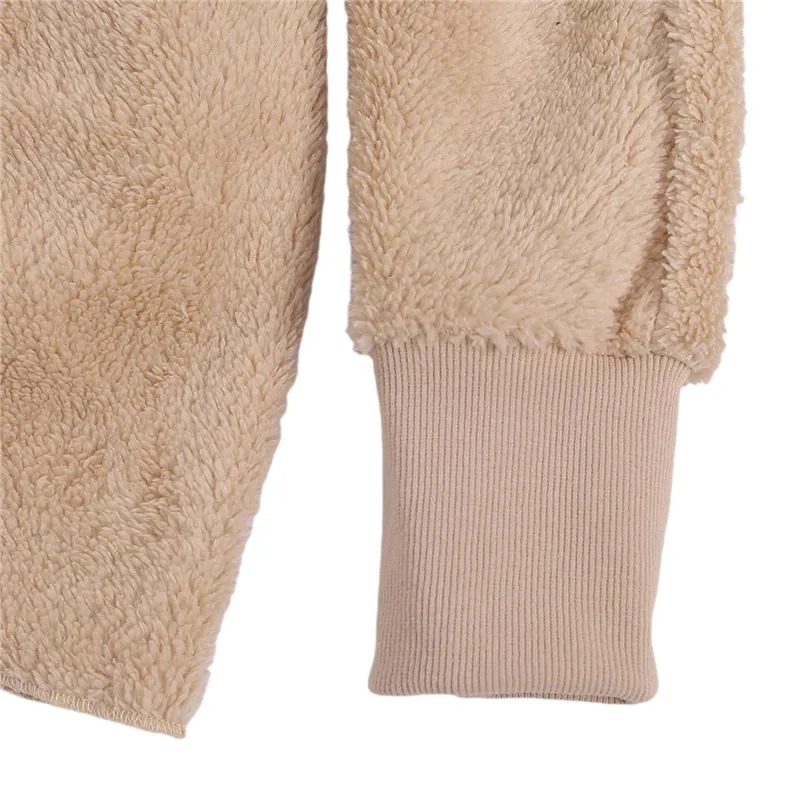 

Winter Coat Women 2020 Plush Teddy Coat Hooded Faux Fur Coat Abrigos Mujer Invierno Femme Veste