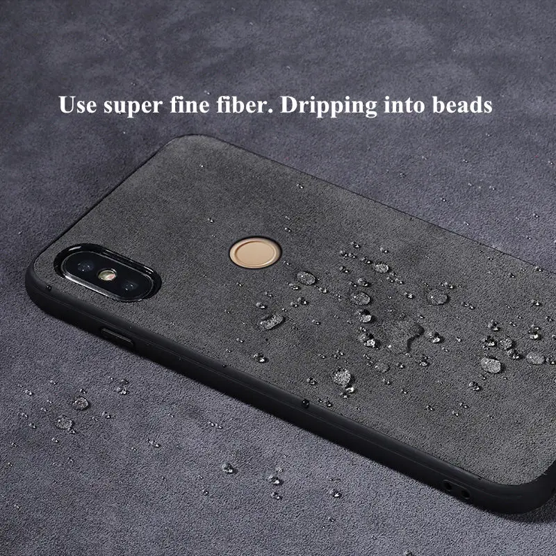 Оригинальный итальянский замшевый тканевый чехол для Xiaomi Mi 8 SE чехлы