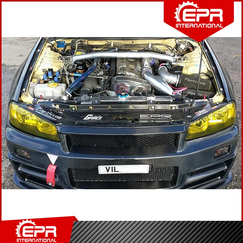 (Отправка из США Калифорния) для Nissan Skyline R34 GTR GAGE Style защитный стиль панель