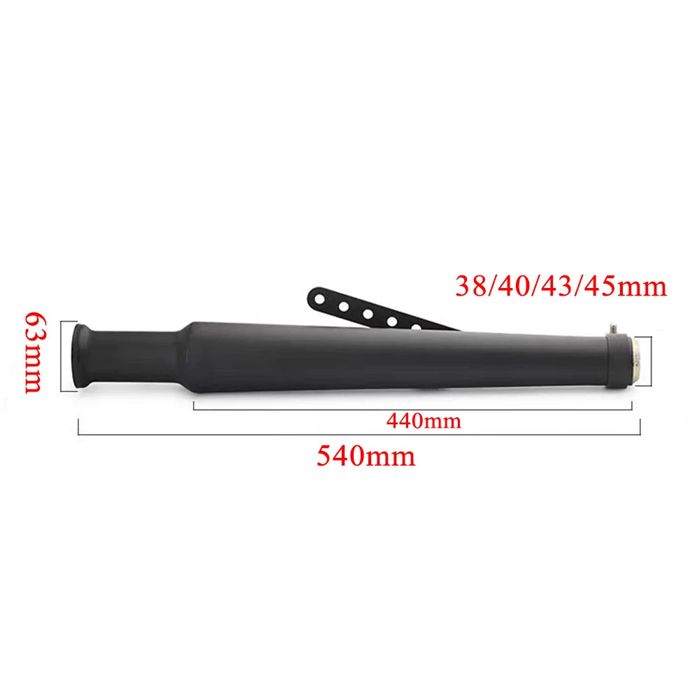 Универсальный 35 45 мм 38 глушитель мотоцикла для M800 1200 на заказ XL883 мотоцикл