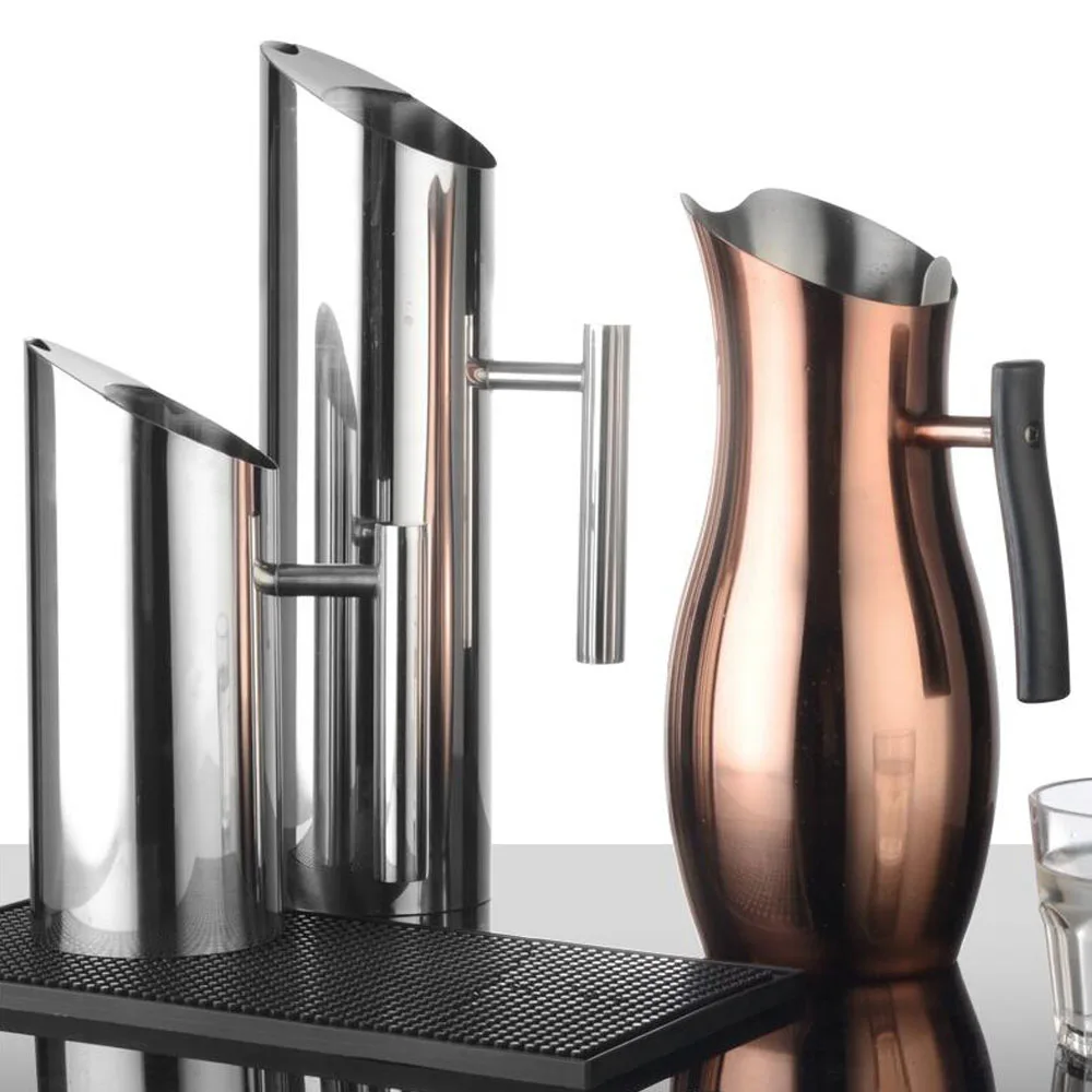 1L/1.5L/2L большой емкости из нержавеющей стали кухонные кувшины для холодной воды с