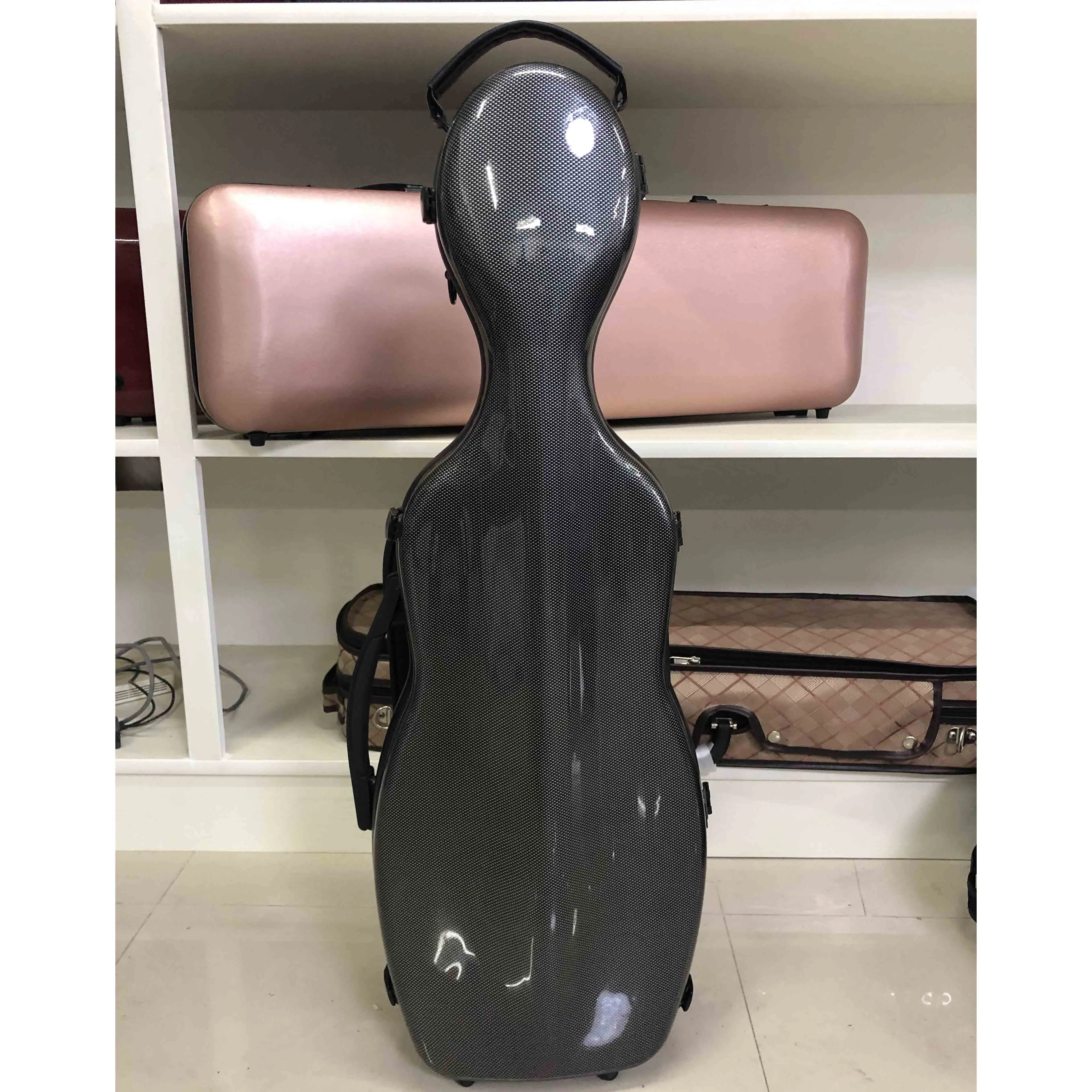 Lightweight backpack compressive drop and rainproof hygrometer 4/4 Carbon fiber Violin Case enlarge