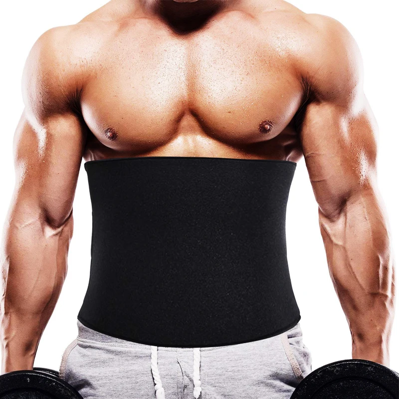 5XL 6XL Slim Waist Trainer Body Shaper Men Neroprene Sauna Corset Waist Cincher Shapewear Weight Loss Strap Modeling Belt Girdle