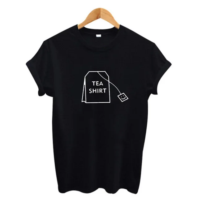 style5 Black Новинка, женские футболки, летняя мода, модная футболка с круглым вырезом, женские футболки, топы, повседневные женские футболки размера плюс - Цвет: style5 Black