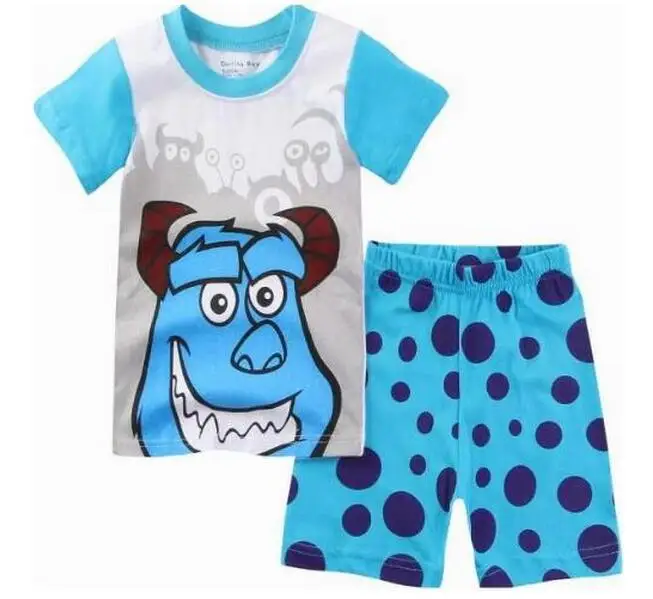 2-7year комплекты детской одежды лето 100% хлопок для новорожденных - Цена: 449.16
