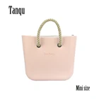 Новинка, мини-сумка из ЭВА с прочной молнией, внутренняя короткая пеньковая веревка, ручки из пеньковой веревки, сумка Obag O, стильная Водонепроницаемая Женская сумочка сделай сам