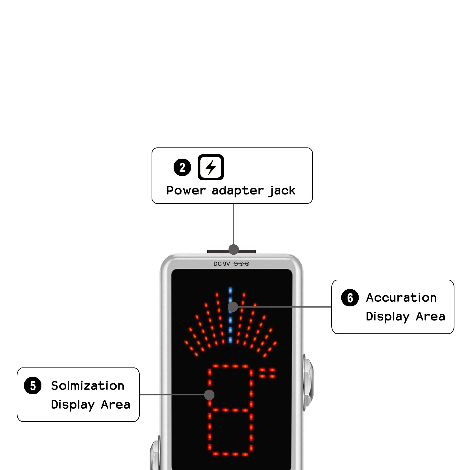 rowin lt 910 gitarre tuner pedal hohe präzision gitarre chromatische tuner pedale für elektrische gitarren free global shipping