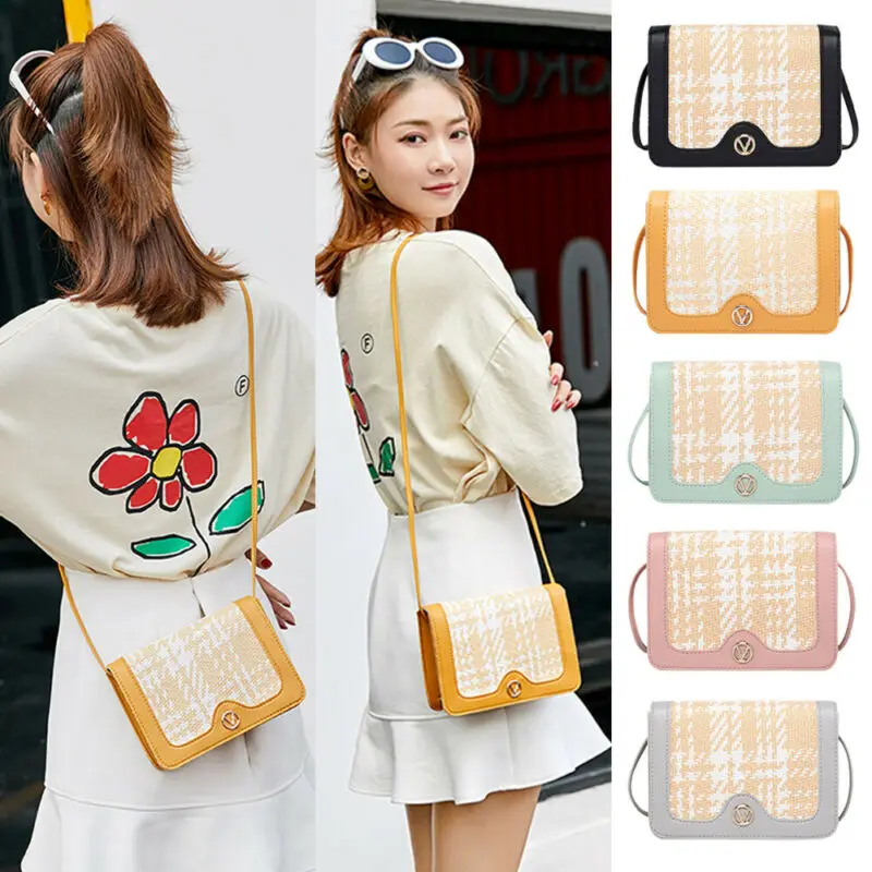 Women Ladies Crossbody Leather Shoulder Bag Tote Purse Handbag Messenger Satchel | Багаж и сумки