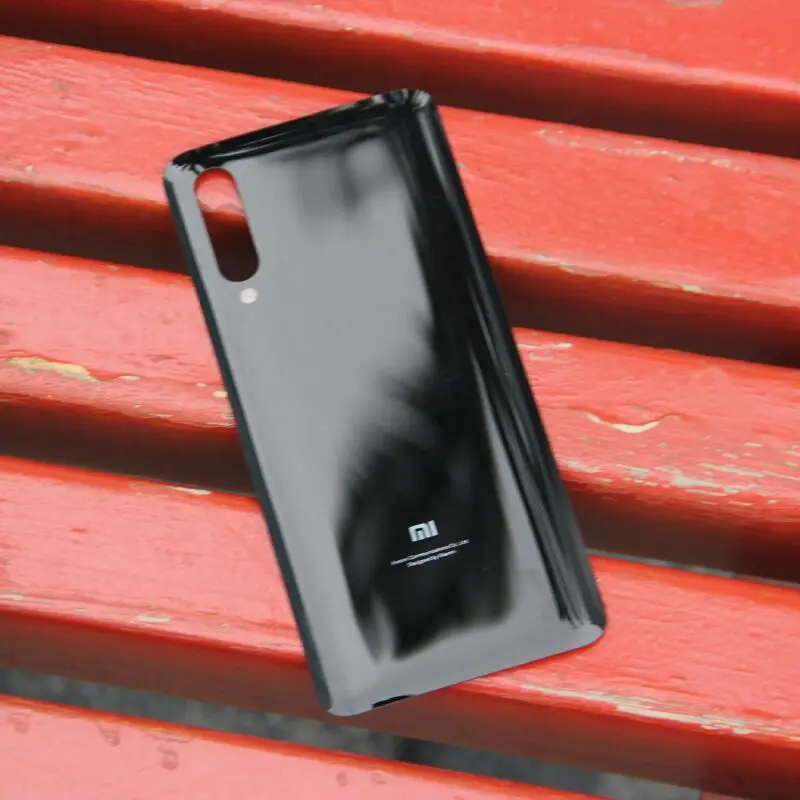Оригинальная запасная задняя крышка батарейного отсека XiaoMi стекло для Xiaomi 9 MI9 M9 MI