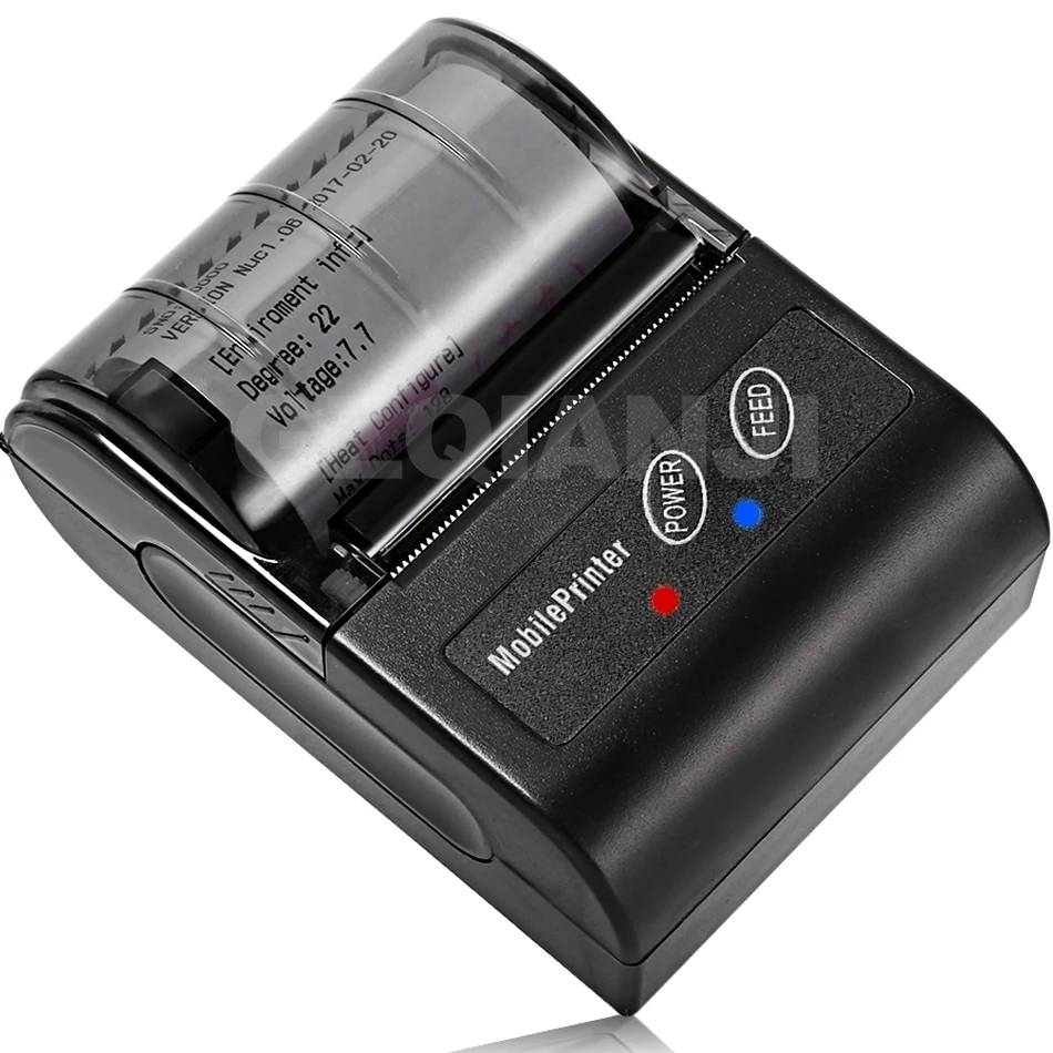 POS 58 мм портативный мини Bluetooth чековый принтер термопринтер для чеков и такси Andirod