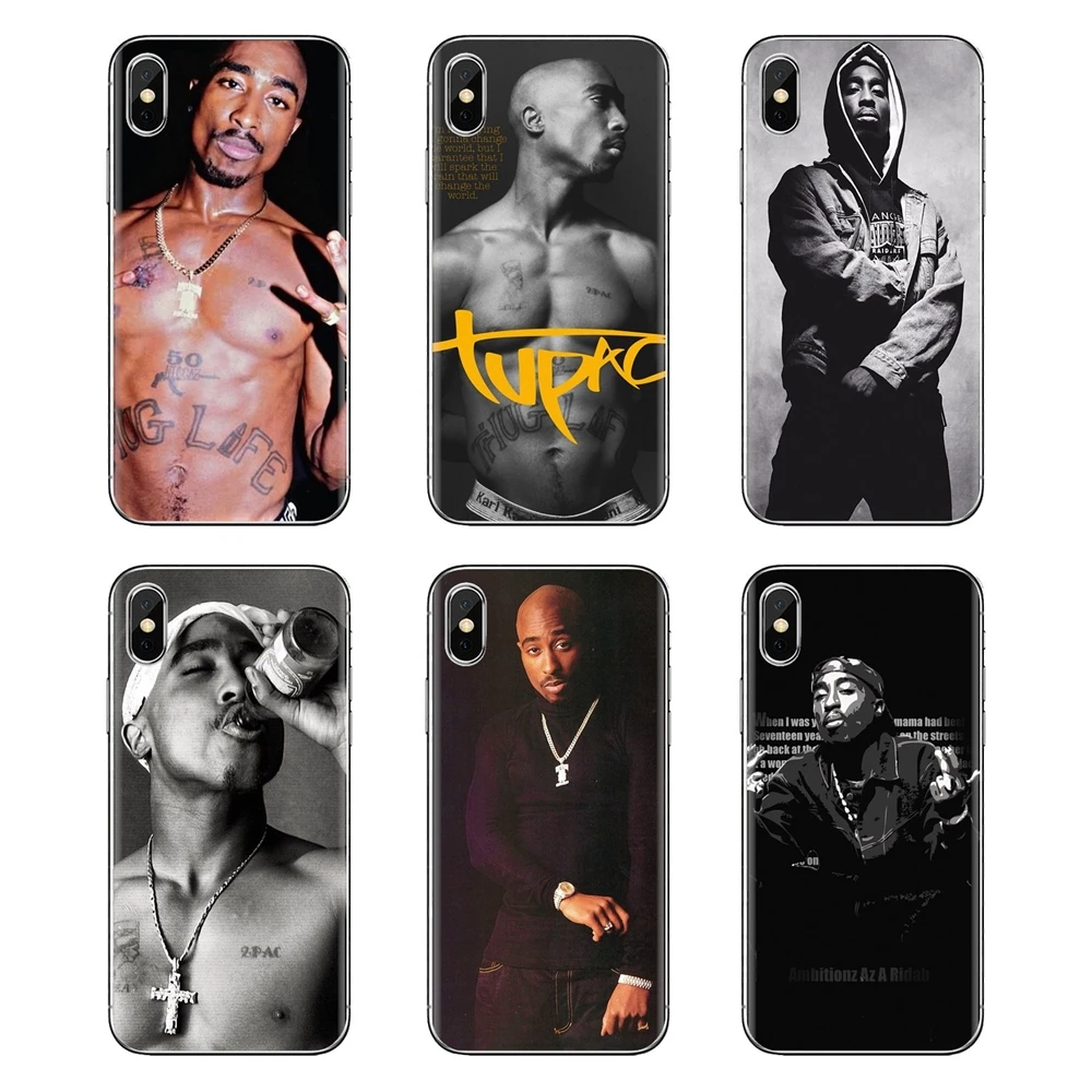 Силиконовый чехол для телефона Tupac Shakur 2 Pac Legend iPod Touch Apple iPhone 11 Pro 4 4s 5 5S SE 5C 6 6S 7 8 X XR XS