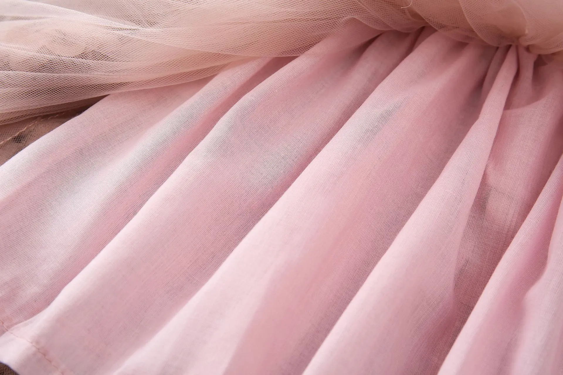 

Toddler Baby Girl 6M-4T Flowers Dress Party Wedding Bridesmaid Tulle Net Yarn Dresses