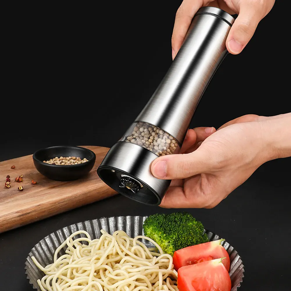 304 нержавеющая сталь перец Мясорубка черный соль кофе приправа бутылка