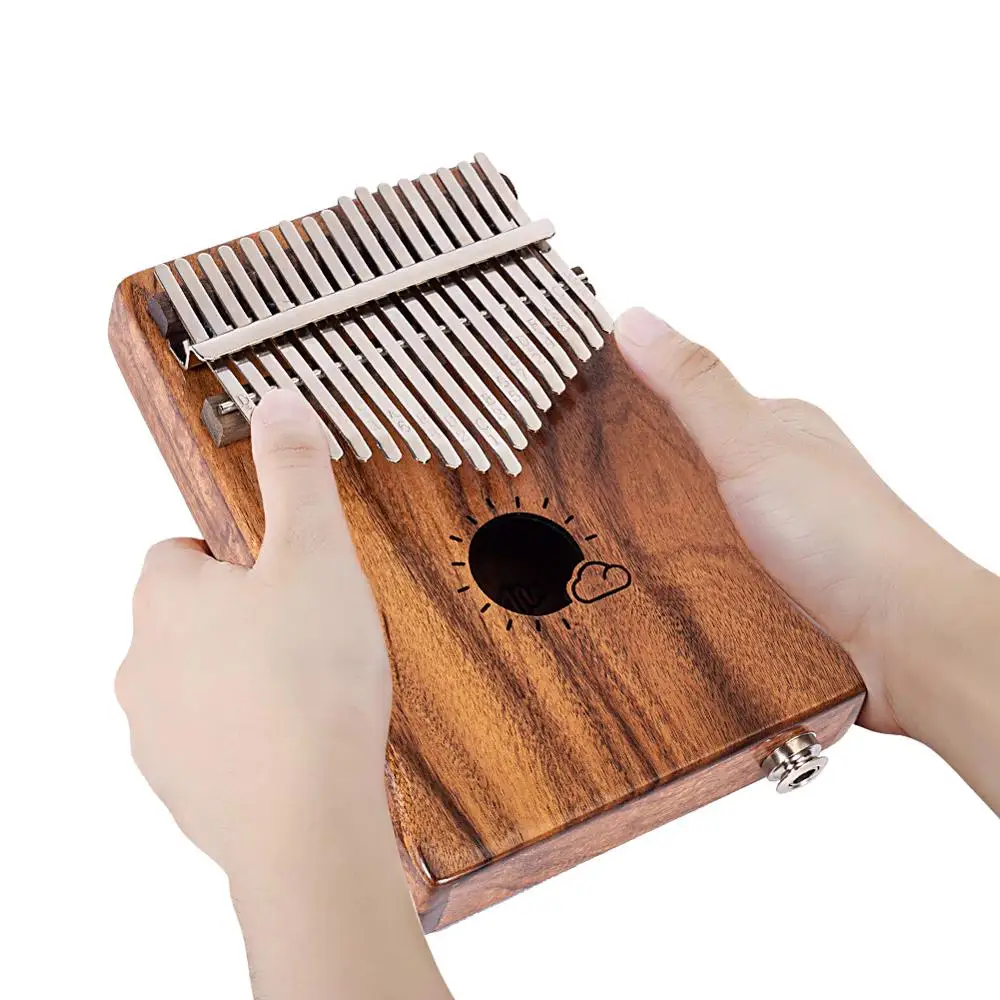 Muspor 17 клавиш EQ Kalimba большой палец фортепиано звеньевая Колонка Электрический