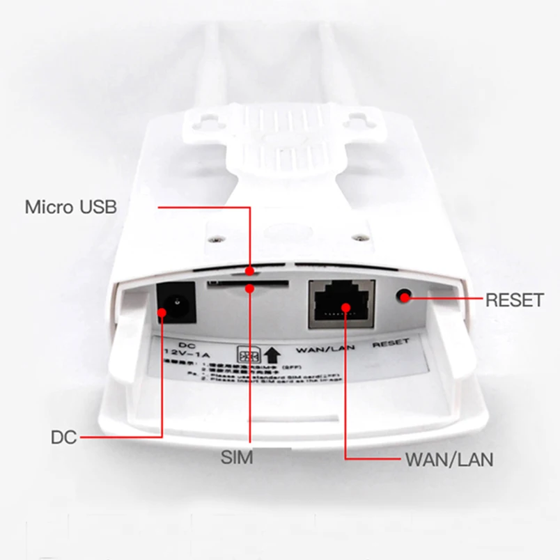 TIANJIE 4G LTE Wireless AP Wifi Router Hotspots CAT4 Outdoor LAN WAN SMA Antenna SIM Card Slot Unlock Modem Cpe Broadband images - 6