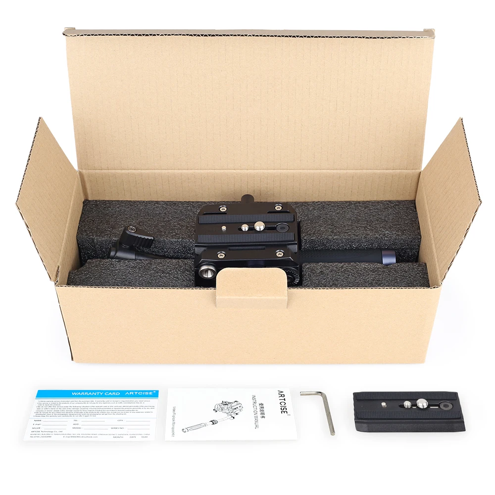 Панорамная головка штатива гидравлическая жидкая видеоголовка для монопод DSLR