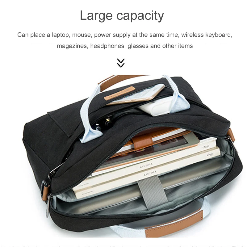 Водонепроницаемая сумка на плечо для ноутбука женская чехол Macbook Air Pro 11 12 13 15 lenovo