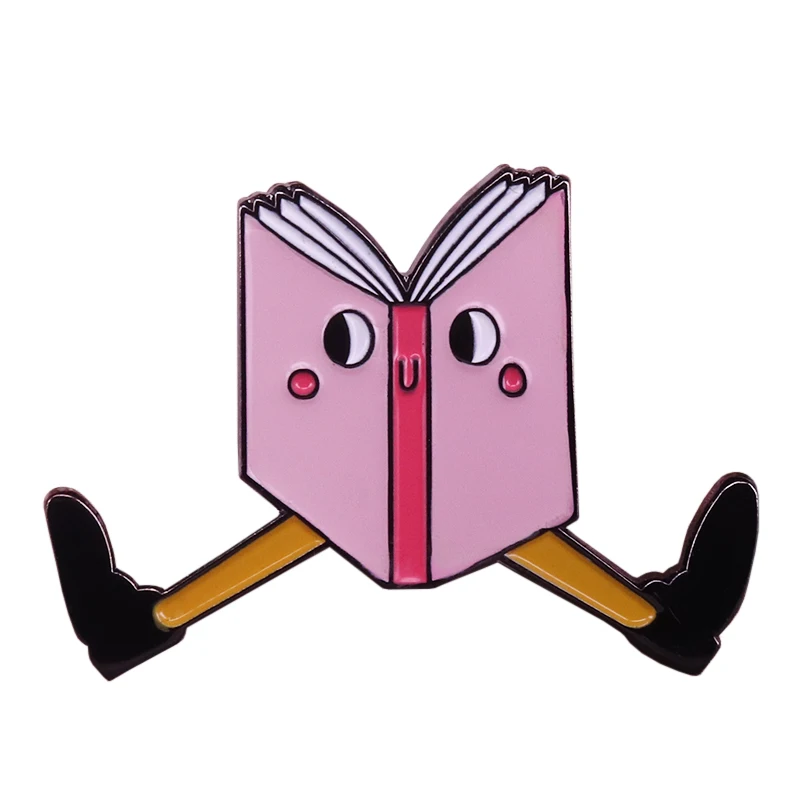 

Милая книга значок любовника Новинка книга червь подарок