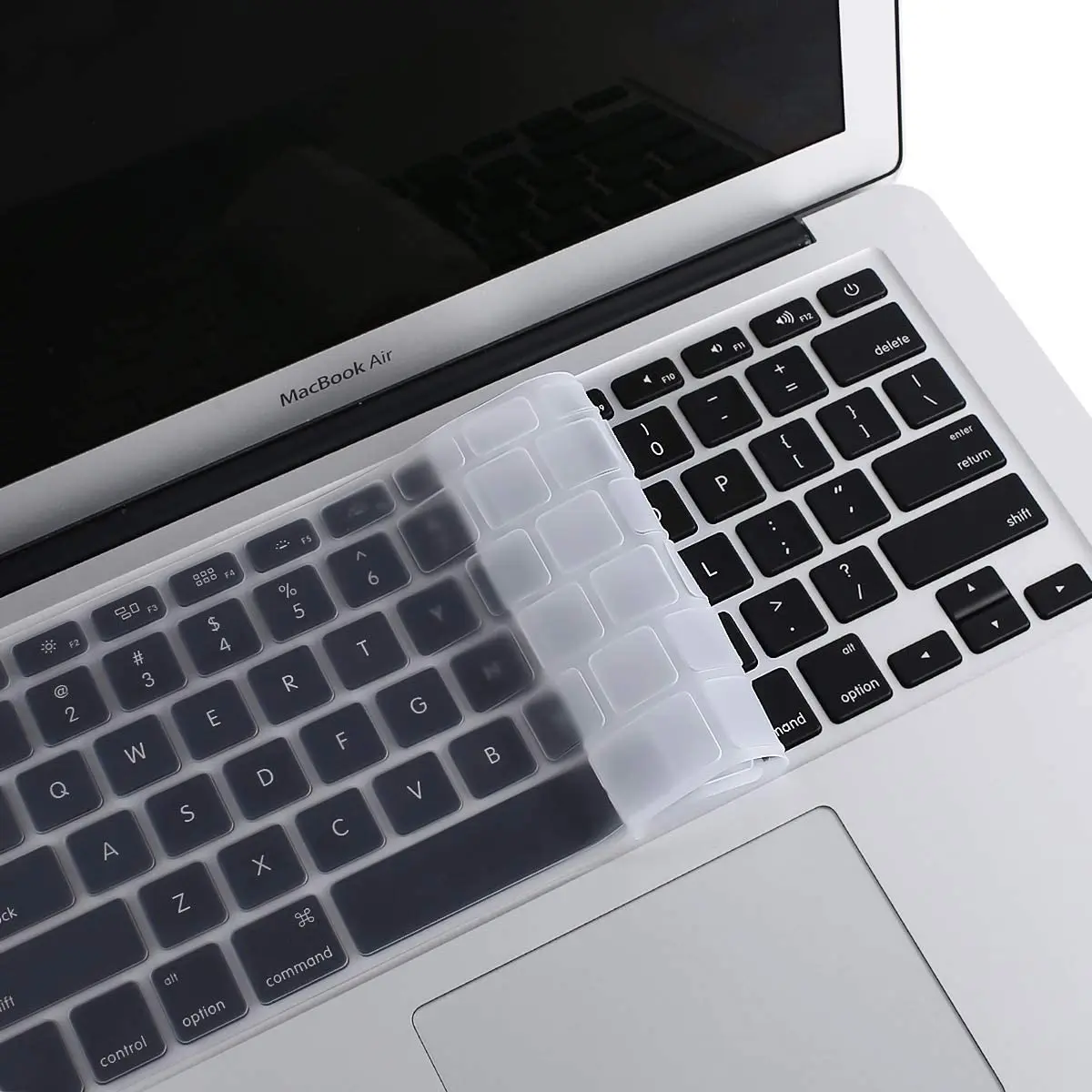 

Keyboard Cover for Macbook Air 13 M1 11 Pro 13 16 Touch Bar ID 15 17 12 Retina Silicone TPU Protector Skin EU A2179 A2337 A2338