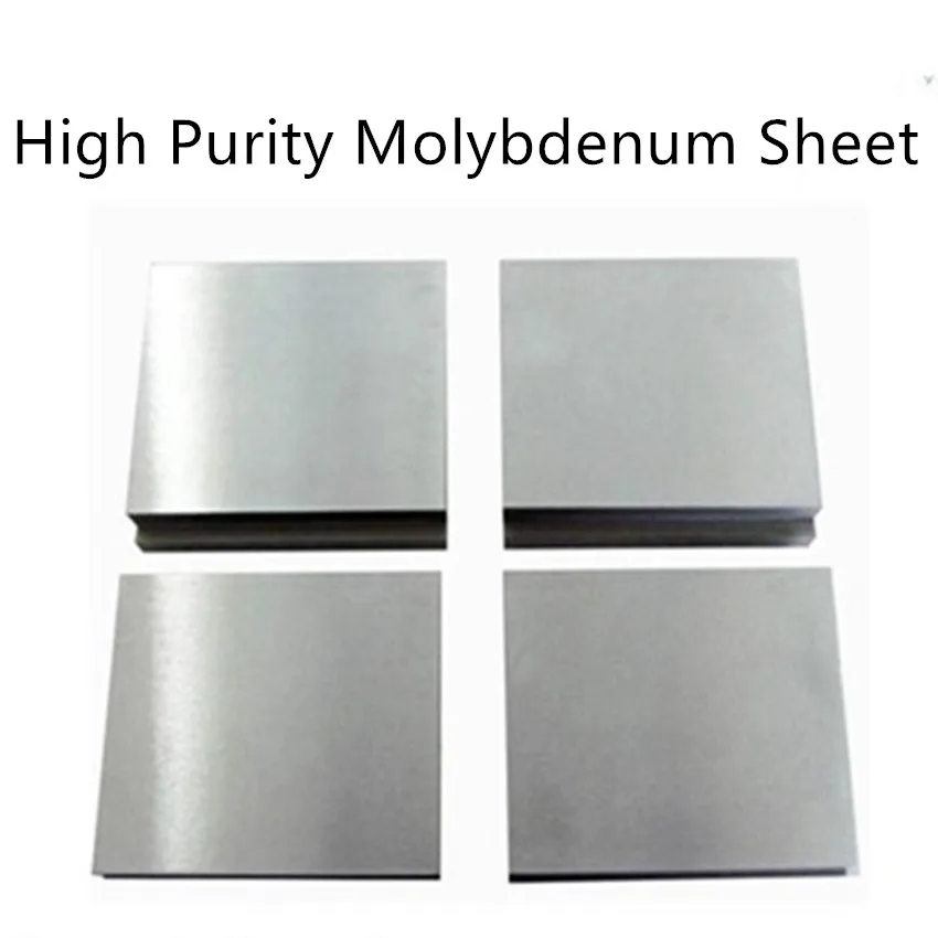 

Molybdenum Plate High Purity 99.99% Research Development Laboratory 0.02 -2X100x100mm Metal Elementary Substance Mo Sheet DESCR