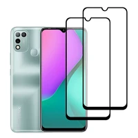 full cover phone screen protector for infinix hot 10 lite 10 play 10s nfc 10t zero 8 8i smart hd 2021 protective tempered glass
