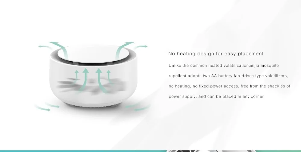 Xiaomi Mijia Smart Edition Muggenmelk Killer Time Functie Fan Drive Vervluchtiging Отпугиватель насекомых для помещений