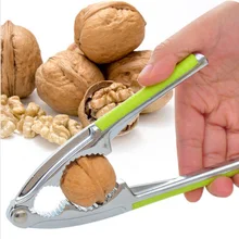Quick Walnut Almond Pecan Nutcracker Zinc Alloy Nutcracker Sheller Walnut Nut Cracker Kitchen Fruit Tool Accessories