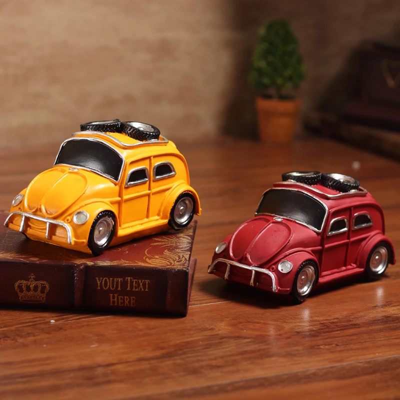 

[MGT] American retro vintage car living room decoration wine cabinet decorations creative home accessories photography props