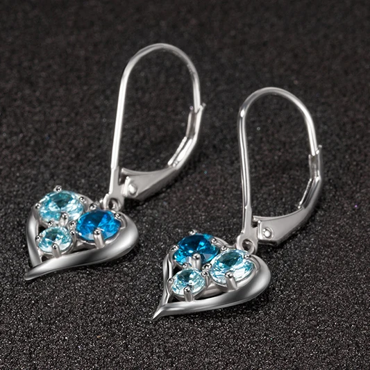 

925 Sterling Silver Earrings For Women clip style earstud