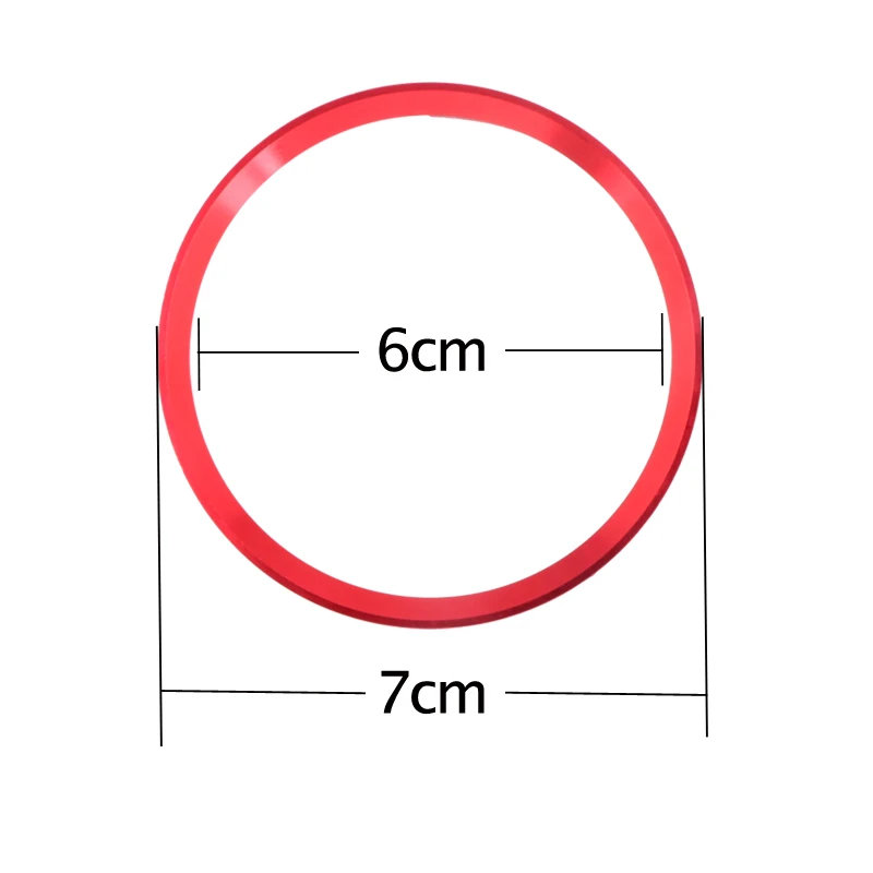 4 шт. автомобильный модифицированный Ступица колеса декоративный Круг цветной