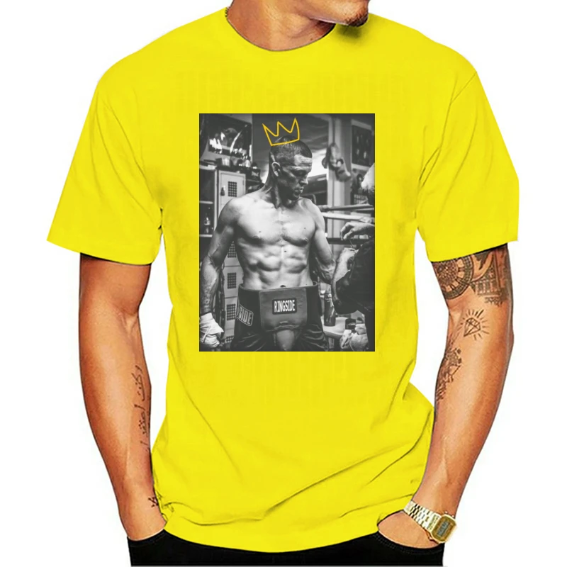 

Nate Diaz T-Shirt King Nate Classic T-Shirt Black For Men-Women 1 Loose Size Top Ajax Funny Tee Shirt