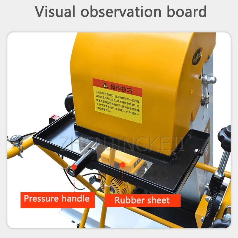 Small Agricultural Suck Valley Food Machine Harvest Bagging Automatic Paddy Corn Wheat Home Artifact | Инструменты