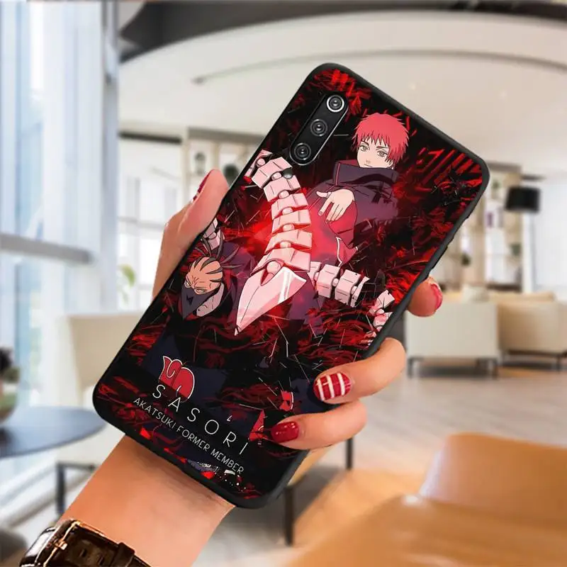 

Anime N-aruto Akatsuki Phone Case For Redmi note 4 9 6a 4x 7 5 8t 9 plus pro Cover Fundas Coque