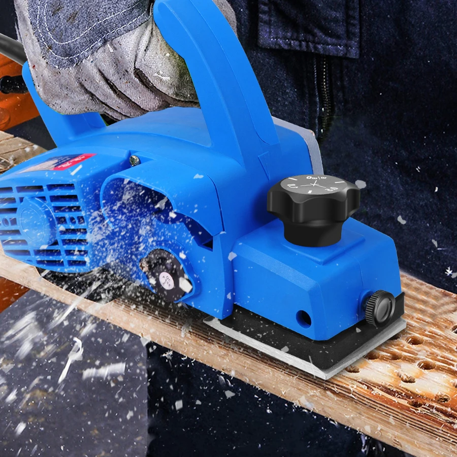 Powerful Electric Planer 82mm 1000W Wood Hand 220V Plug Carpenter Woodworking DIY Surface File Tools | Инструменты
