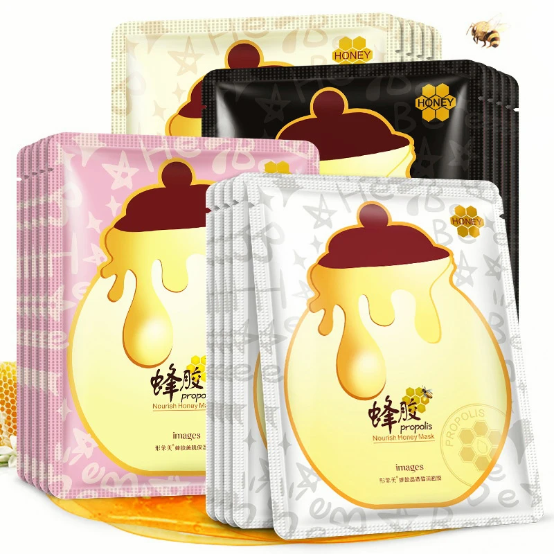 Маска для лица honey Essence 1 шт. увлажняющая отбеливающая Корейская маска ухода за