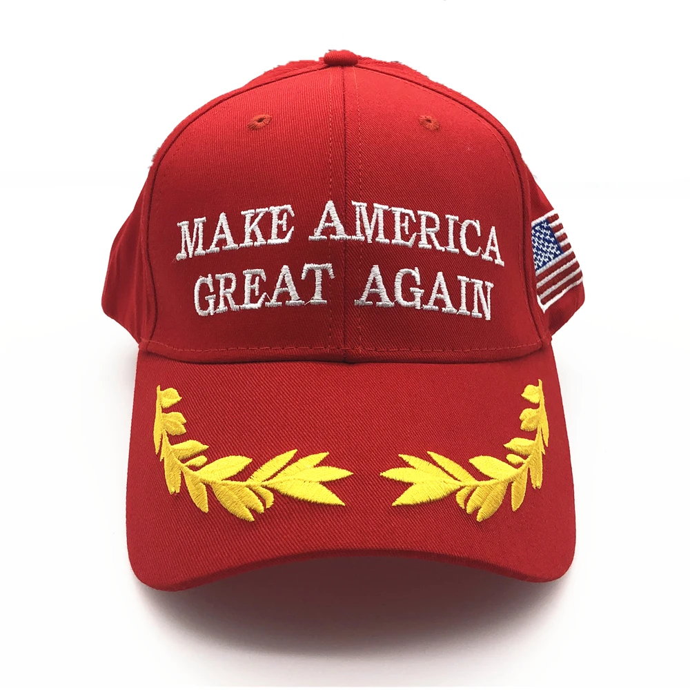 Make America Great Again вышивка флаг США Дональд Трамп шляпа переиздание хлопок бейсболка Открытый камуфляж