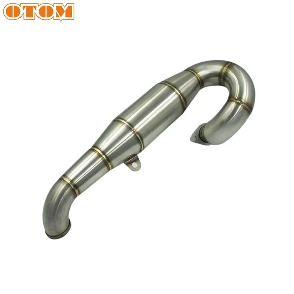 Универсальный глушитель выхлопной трубы OTOM для мотоцикла вездехода улитки из