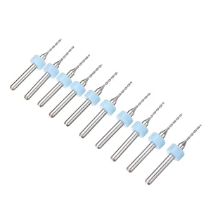 Концевая фреза из вольфрамовой стали с хвостовиком 3,175 мм, 10 шт.