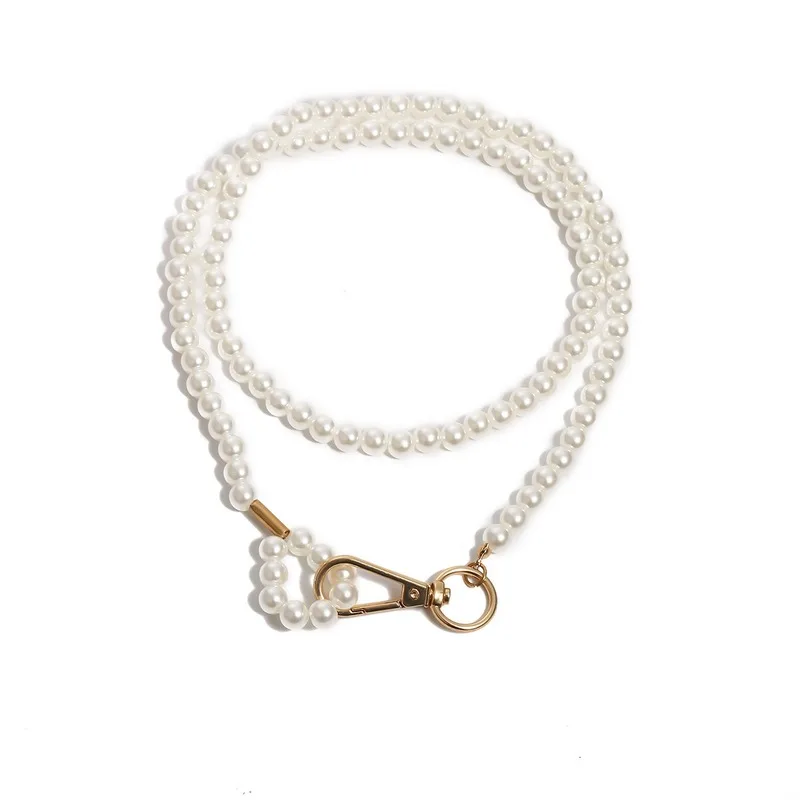 Винтажное роскошное колье-чокер с имитацией жемчуга и бусинами для женщин