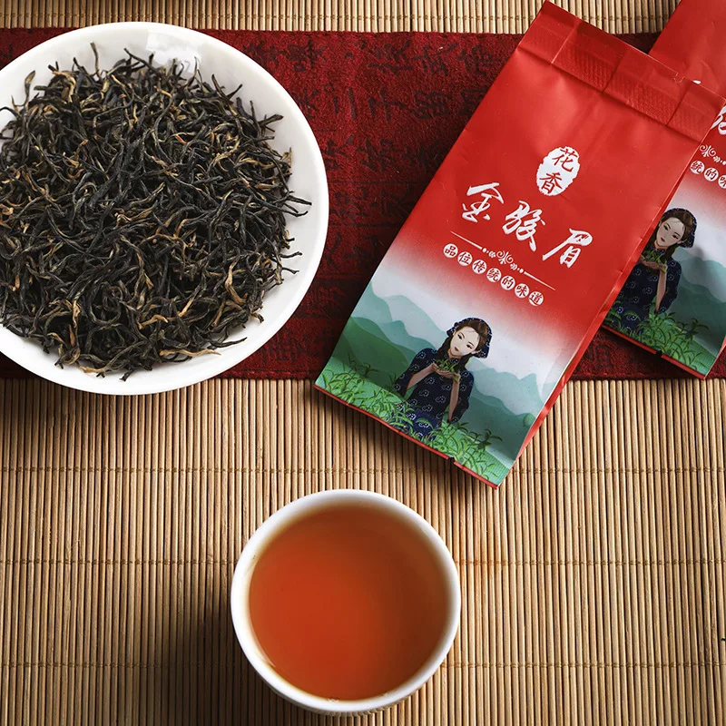 500 г Новый восьмиугольный чай Jinjunmei Wuyi rock tea Zhengshan маленькая Подарочная коробка для