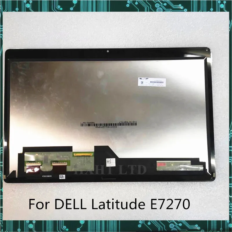 Для DELL Latitude E7270 сенсорный ЖК-экран в сборе 12," LTN125HL06 LP125WF1 SP G4 1920*1080 хороший рабочий