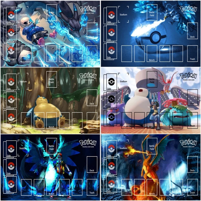 

Игровой коврик для мыши в виде карты Pokemon PTCG, 60*35