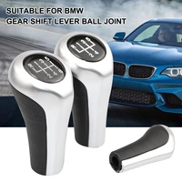 5 6 speed manual transmission gear shift knob mt shifter stick knob replacement for bmw 3 1 e90 e87 silver