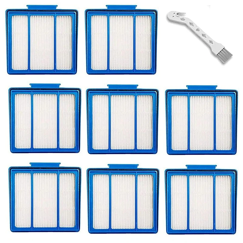 

8 Pack Replacement Filter for Shark ION Robot AV751 AV752 R85 RV850 RV850BRN RV850WV R851WV RV700 N RV720 N R87 and More