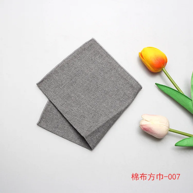 

Sitonjwly Casual Cotton Handkerchiefs for Men Striped Plaid Pocket Square Male Wedding Party Handkerchief Pocket Towels Hanky