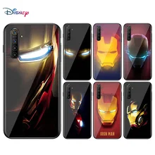 Marvel Avengers Super Hero Iron Man For OPPO A93 A92 A73 A53S A52 A32 A31 A12E A1K Find X2 X3 Pro Lite Neo Soft Black Phone Case