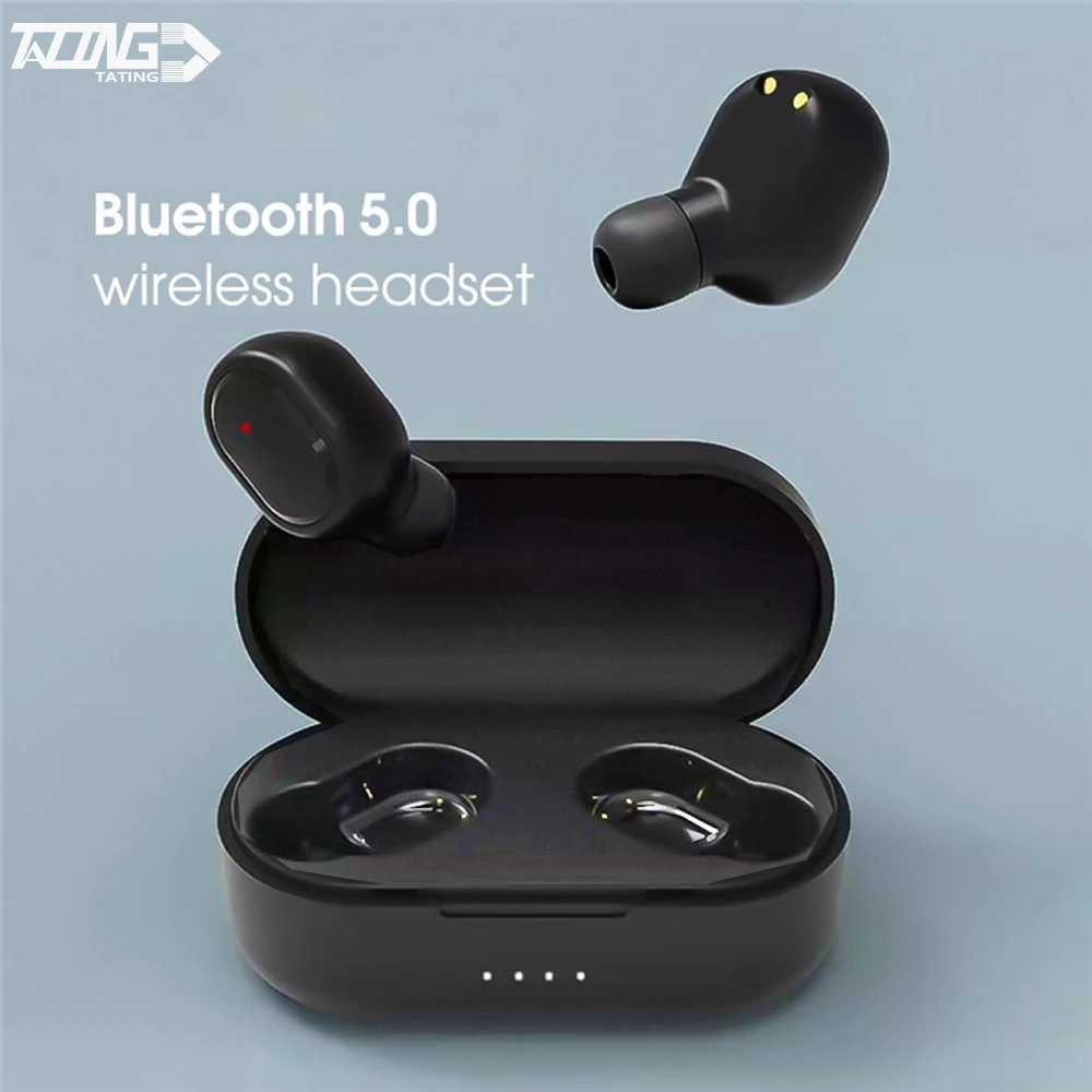 

TATING Bluetooth 5,0 наушники 9D стерео беспроводные Bluetooth наушники-вкладыши с шумоподавлением Спортивная гарнитура с микрофоном