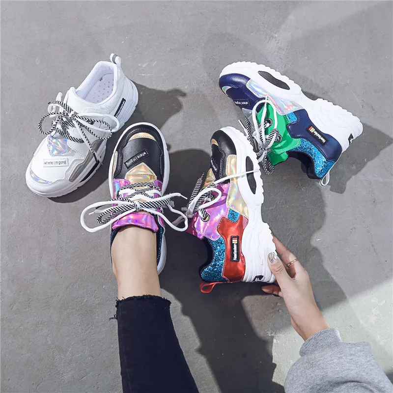 Sooneeya/женские кроссовки Обувь на плоской подошве Zapatillas Deportivas Mujer Женская обувь