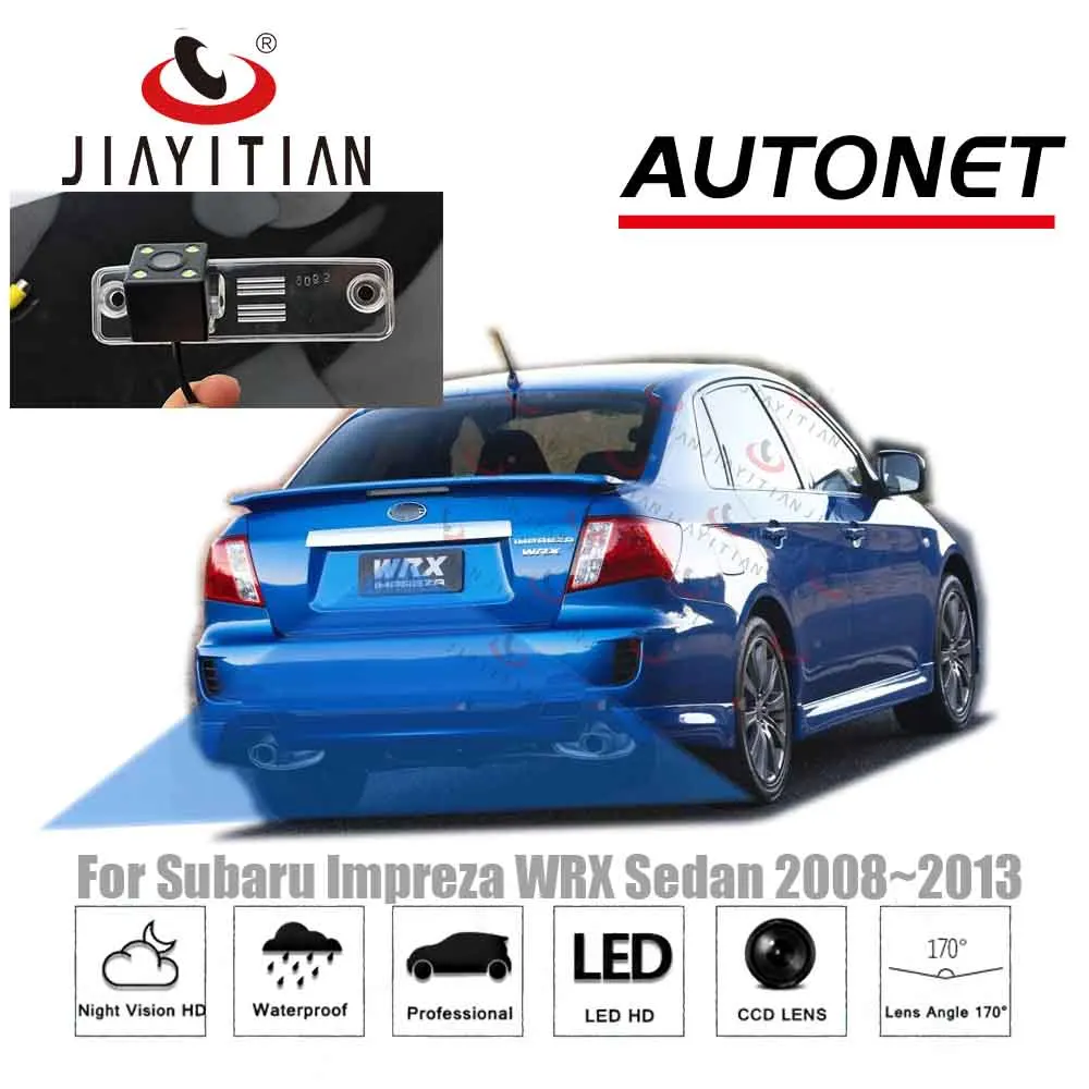 Камера заднего вида JIAYITIAN для Subaru Impreza WRX Sedan 2008 2009 2010 2012 2011 2013/CCD/ночное