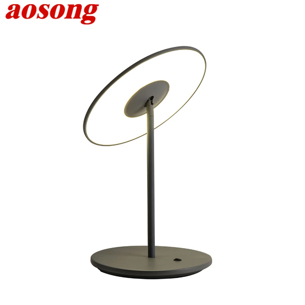 

AOSONG Modern Table Lamp Simple Creative Design Desk Light Home LED Decorative For Foyer Living Room Office Bedside